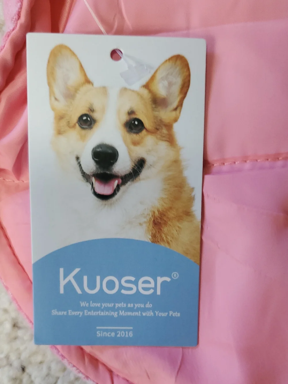 Pink Plaid Pet Vest with Pocket